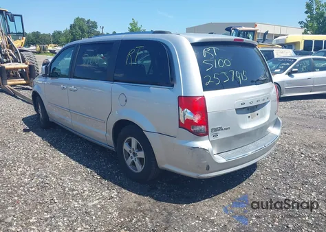 2011 Dodge Grand Caravan Crew из США, поврежденный, VIN 2D4RN5DGXBR657364